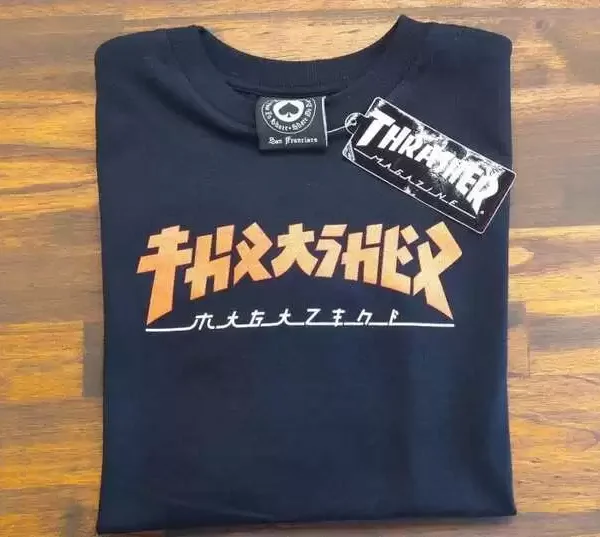 Remera Thrasher Godzilla Kids