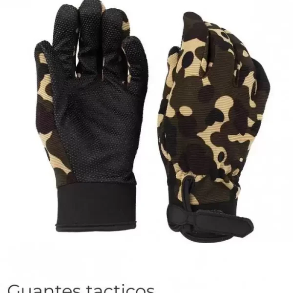 Guantes CNC Fitness Elastizados Camuflado Guantes CNC Fitness Elastizados Camuflado