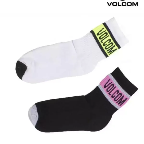 Medias Volcom Crew Neon