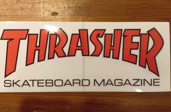 Sticker Thrasher Outline