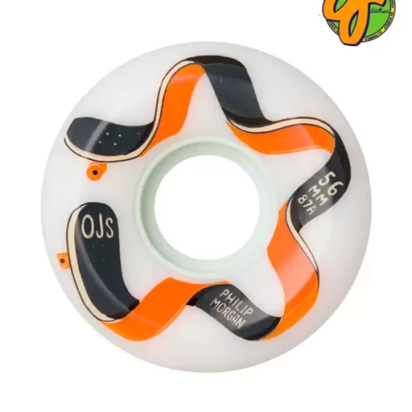 Ruedas OJ Concentrate White Orange Hardline