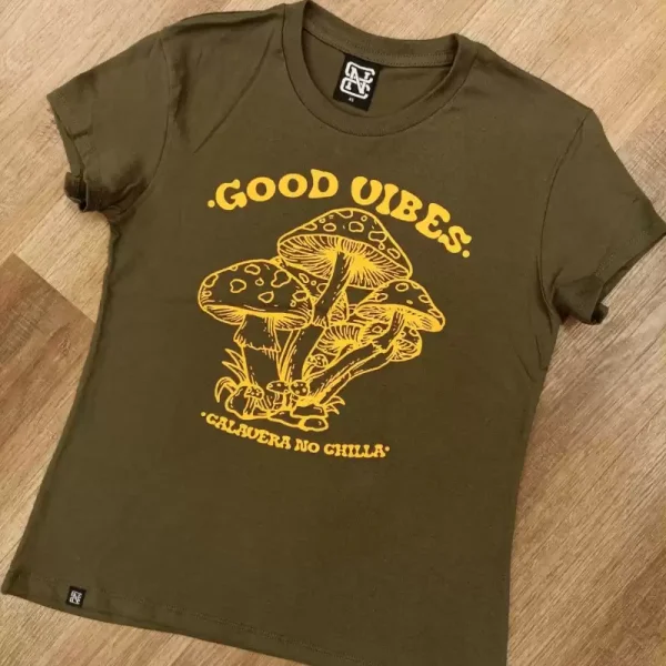 Remera CNC Girl Good Vibes