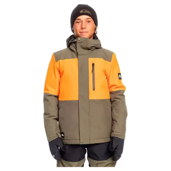 Campera Quiksilver Snow Mission Block Kid