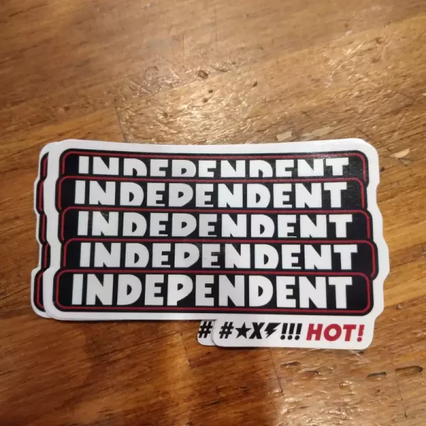 Sticker Independent Hot