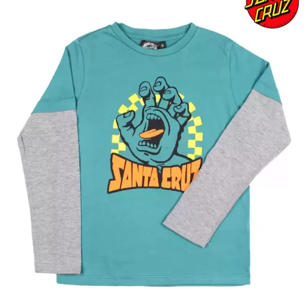 Remera Santa Cruz Manga Larga Scream Baby Remera Santa Cruz Manga Larga Scream Baby