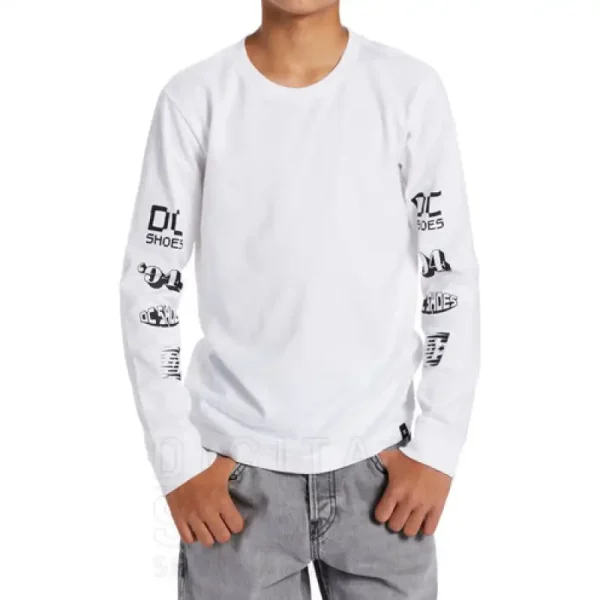 Remera Dc Shoes ML All Smile Kid