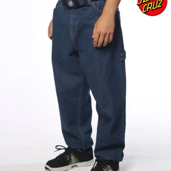 Jean Santa Cruz Baggy Carpintero Logo