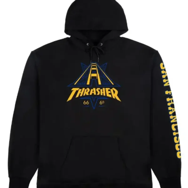 Hoodie Thrasher Golden Gate