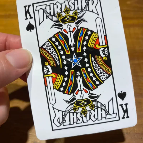 Sticker Thrasher Card