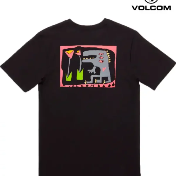 Remera Volcom Prints Dino Kid