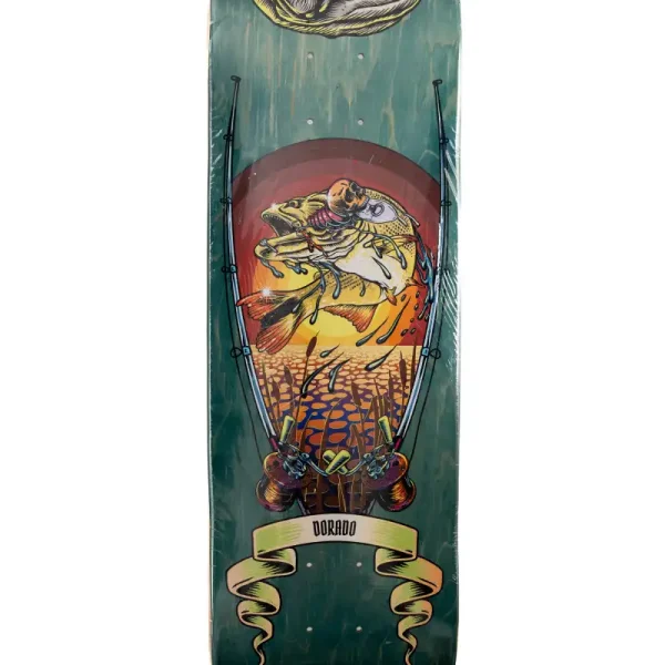 Tabla Skate CNC Dorado