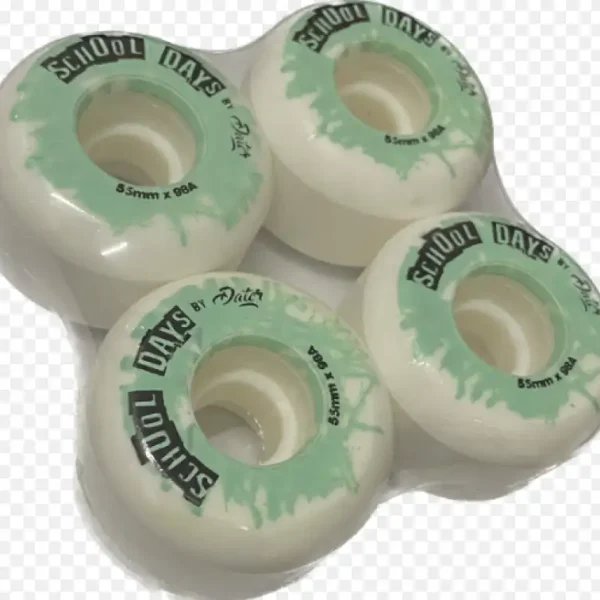 Ruedas Dater Verde Agua 55 mm