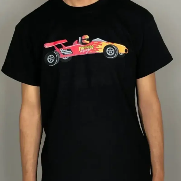 Remera Thrasher Racecar