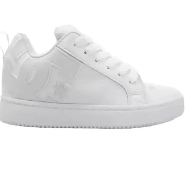 Zapatillas DC Shoes Court Kid Full White