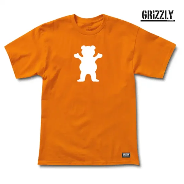 Remera Grizzly Og Bear Naranja