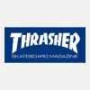 Sticker Thrasher Skatemag small Azul
