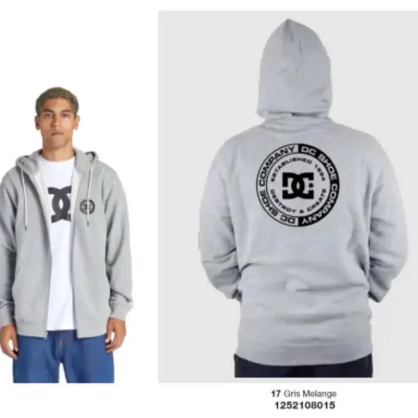 Hoodie Zip DC Shoes Corpo FB