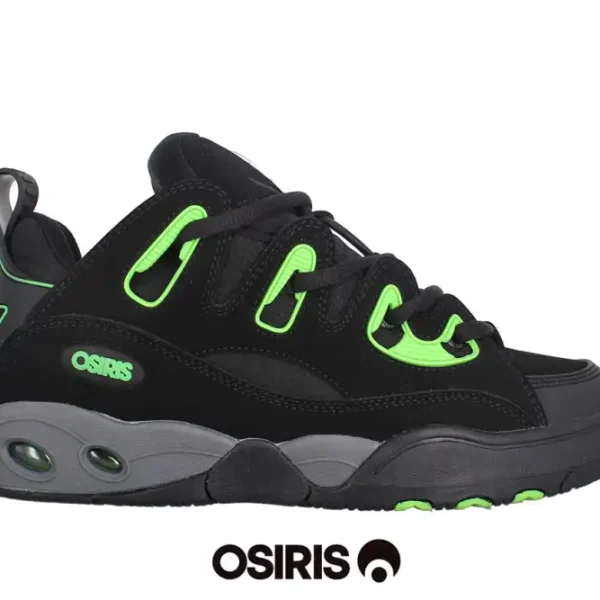 Zapatillas Osiris D3 E Negro/ Verde Zapatillas Osiris D3 E Negro/ Verde
