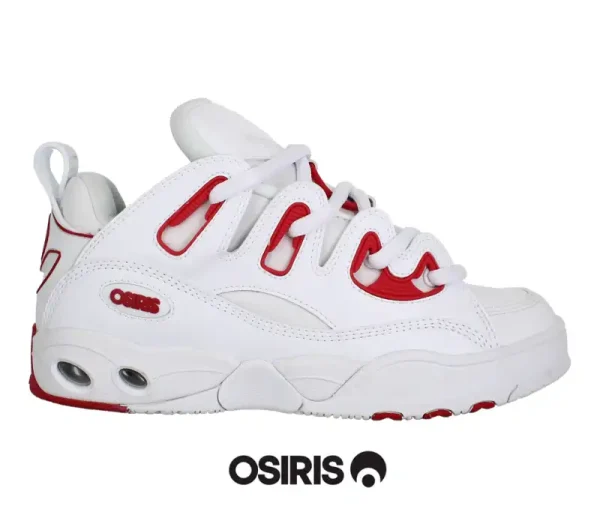 Zapatillas Osiris D3 E Rojo/Blanco
