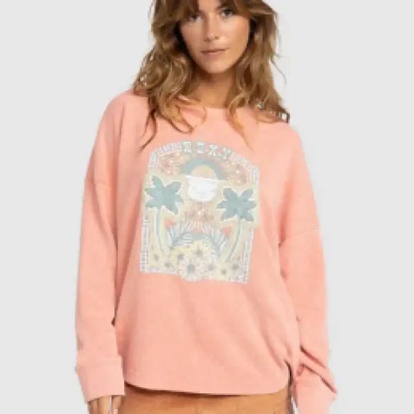 Crewneck Roxy East Side Midweight Crewneck Roxy East Side Midweight