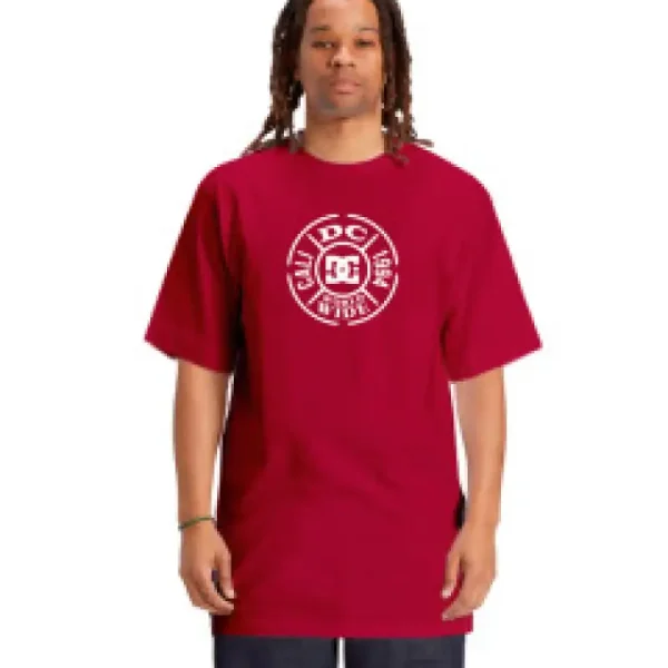 Remera DC Shoes Sealed Rojo