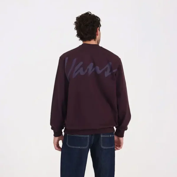 Crewneck Vans Scripted