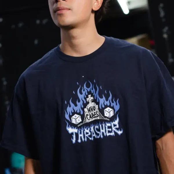 Remera Thrasher Men Who Cares Remera Thrasher Men Who Cares