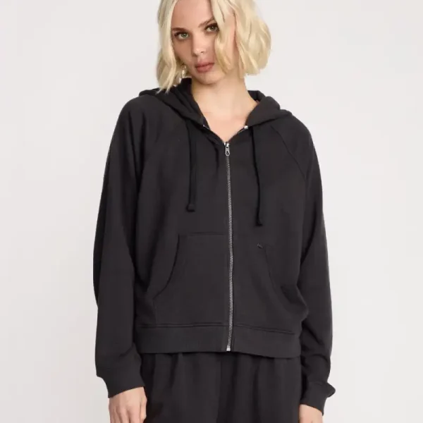 Hoodie Zip Volcom Lived In Fleece