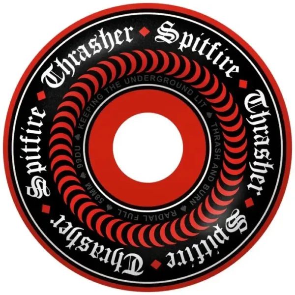 Ruedas Spitfire Ft. Thrasher