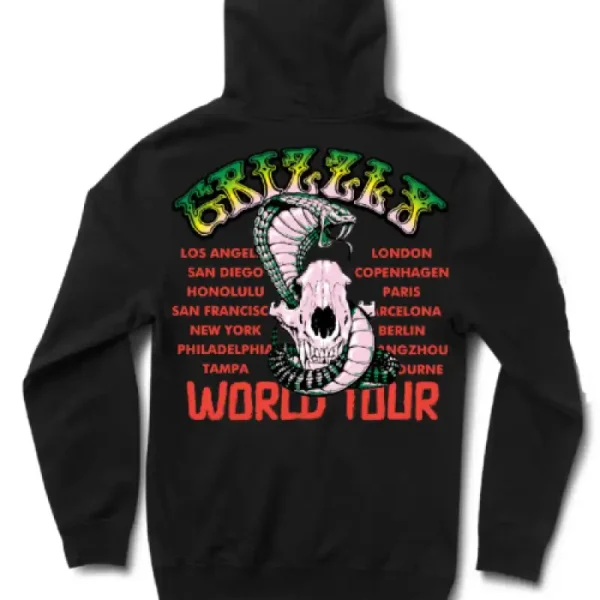 Hoodie Zip Grizzly King Cobra