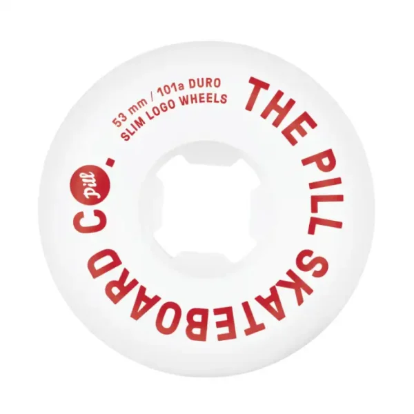 Ruedas Pill Cónicas Slim Logo