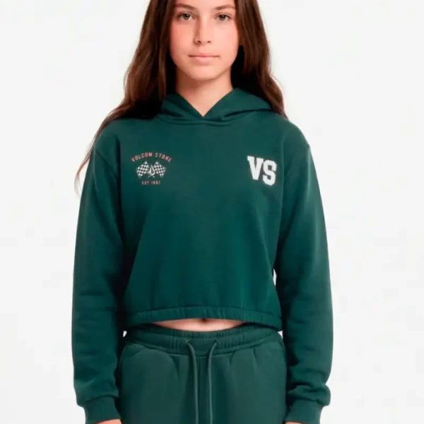 Hoodie Volcom Crop Mach Kid