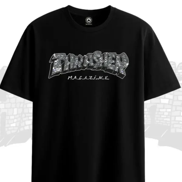 Remera Thrasher Disco