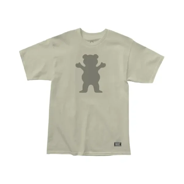 Remera Grizzly Og Bear Beige Remera Grizzly Og Bear Beige